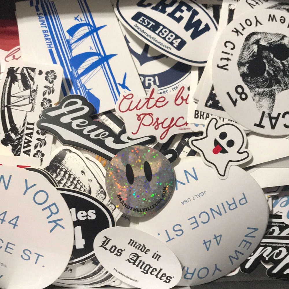 Brandy Melville random stickers bundle